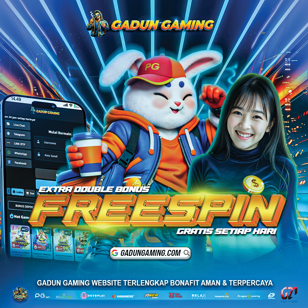 GADUN GAMING ialah situs toto online yang sangat rekomendasi kemenangan GADUNGAMING