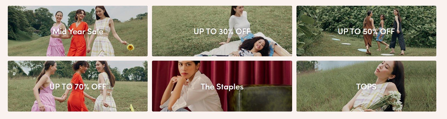 Promo produk dari Love Bonito