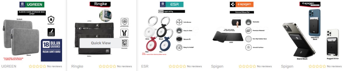 produk accesories dari Unicase