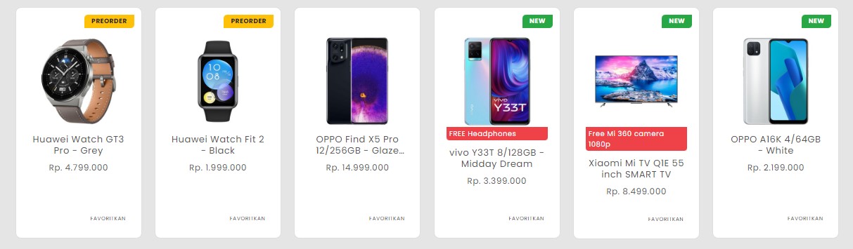 Produk baru dari Erascape