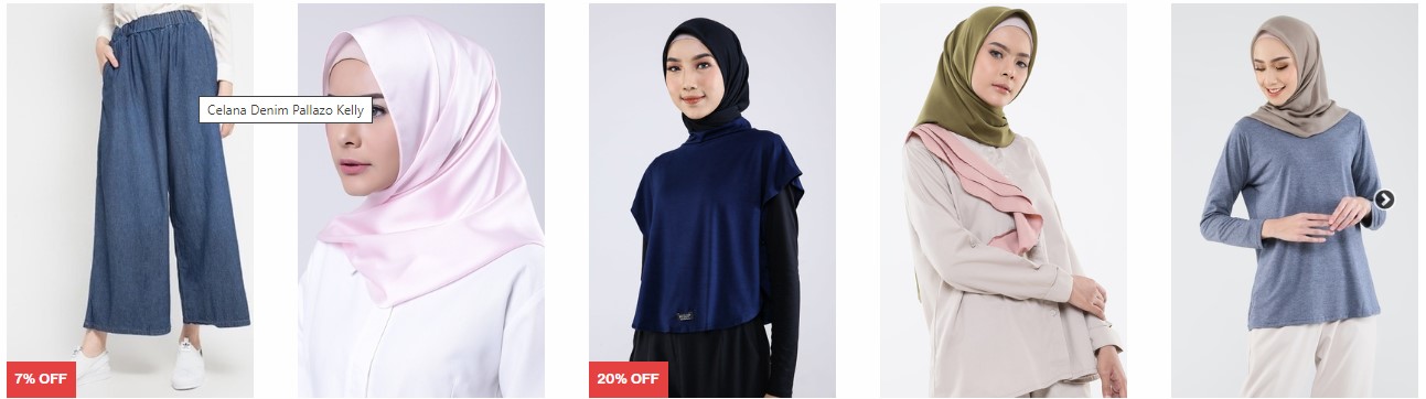 Hijab populer dari Hijup dengan discount terbaik