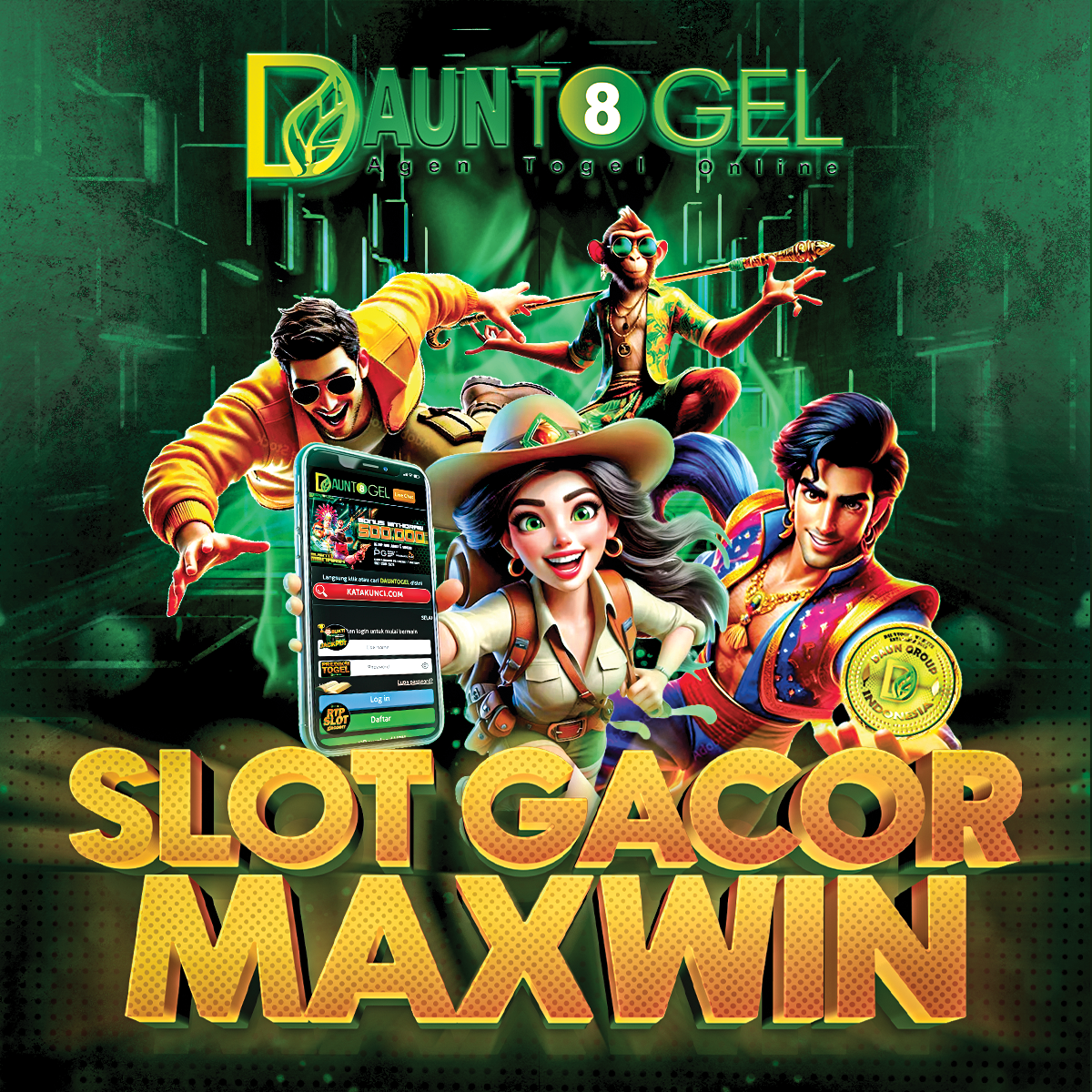 DAUNTOGEL adalah situs gacor slot yang menyediakan permainan terlengkap dengan keamanan terjamin