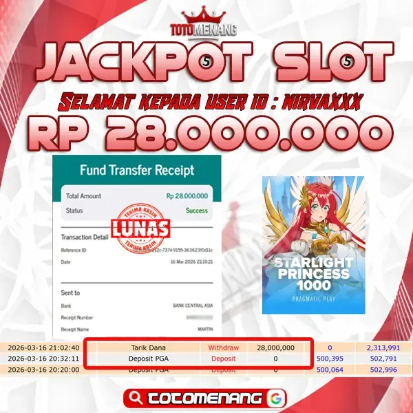 bukti jp totomenang