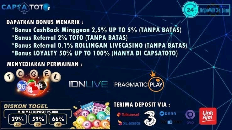 CAPSATOTO SITUS AMAN DAN BANDAR AMAN DAN TERPERCAYA
