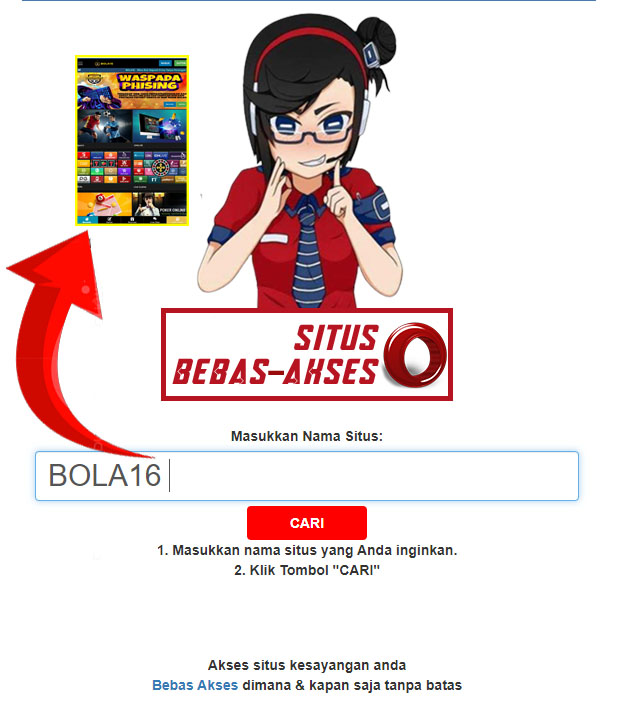 LINK ALTERNATIF BOLA16