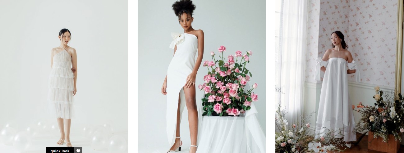 Dress nikahan dari CaraWoman