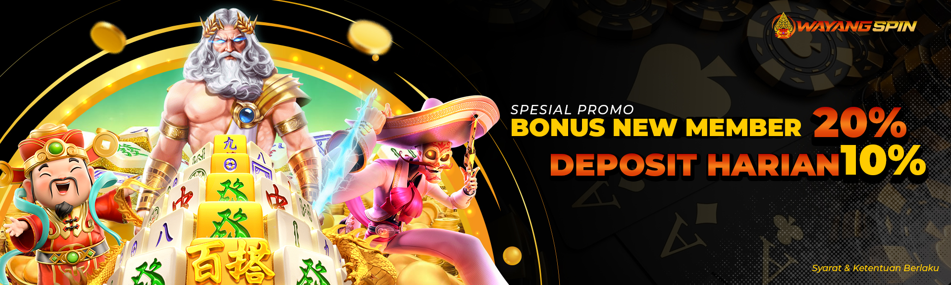 Bonus New Member Wayangspin